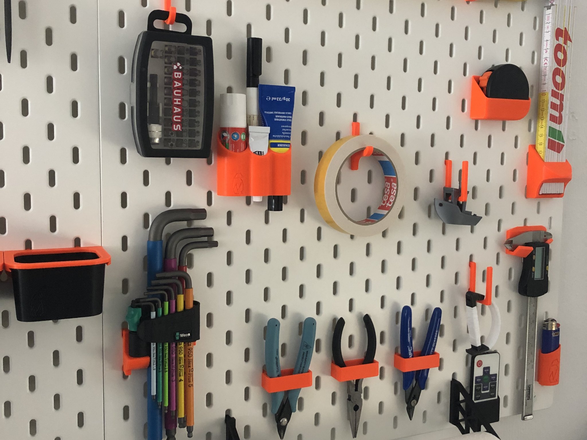 Bộ giá treo Skadis cho công cụ in 3D