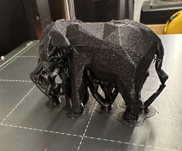 Voi thấp poly cho sở thú