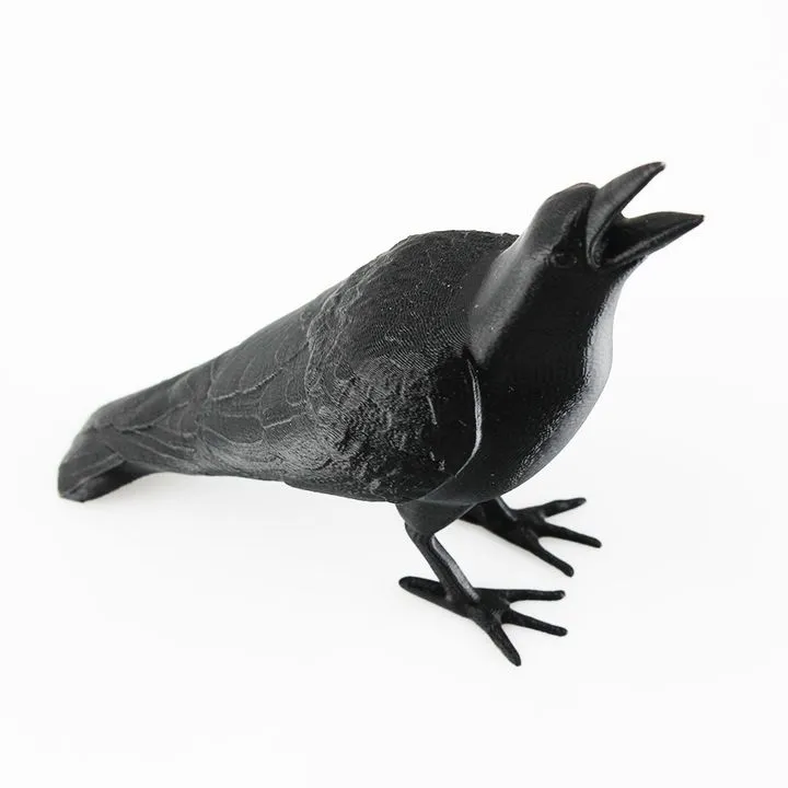 Mô hình quạ vui nhộn không cần hỗ trợ in 3D