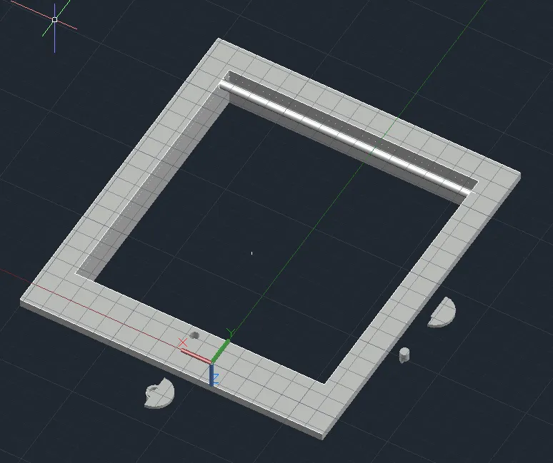 Cửa hầm cho mèo kích thước 152X161x40mm