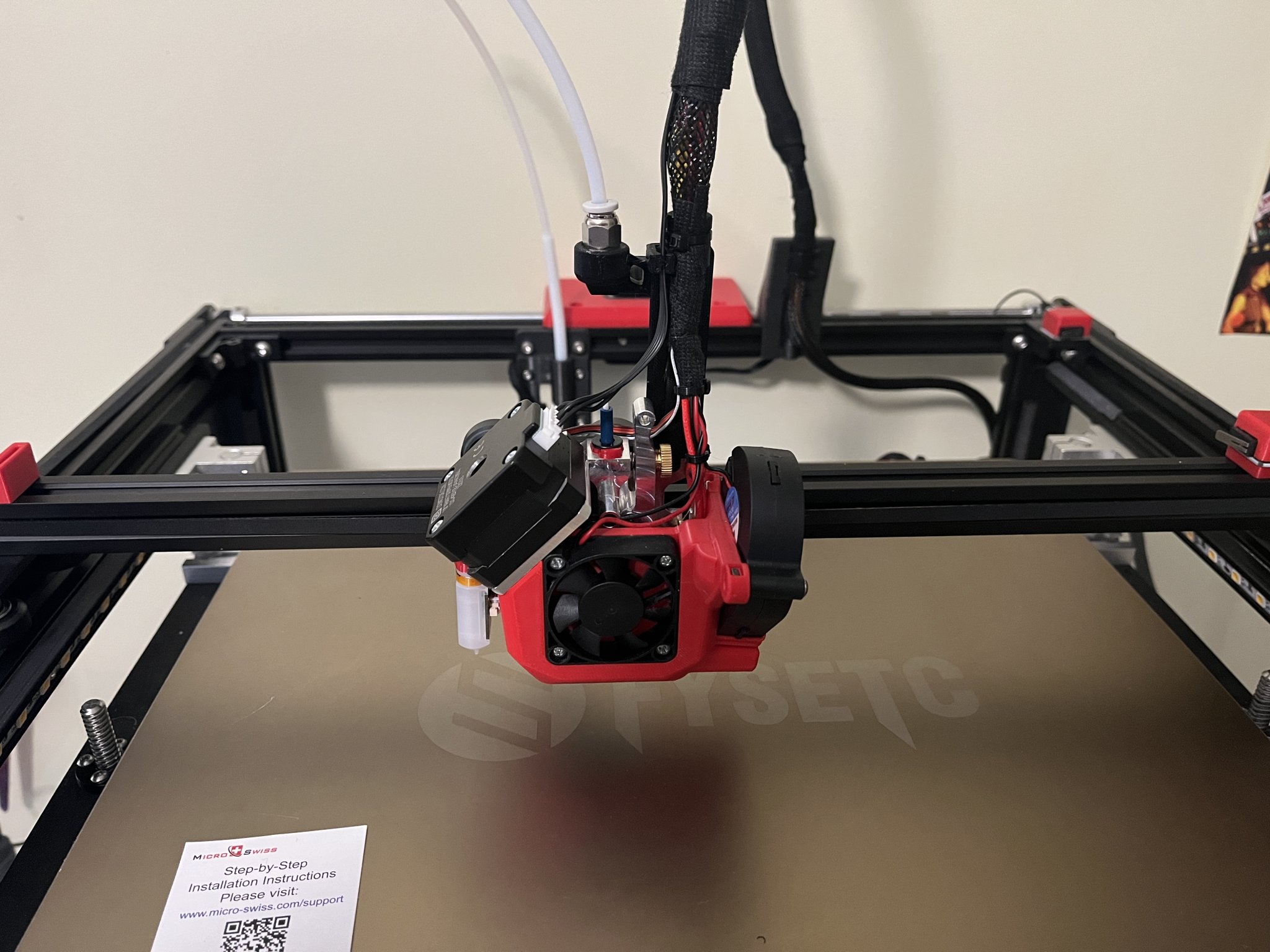 Giá đỡ cáp Micro Swiss cho máy in Ender 5 Plus