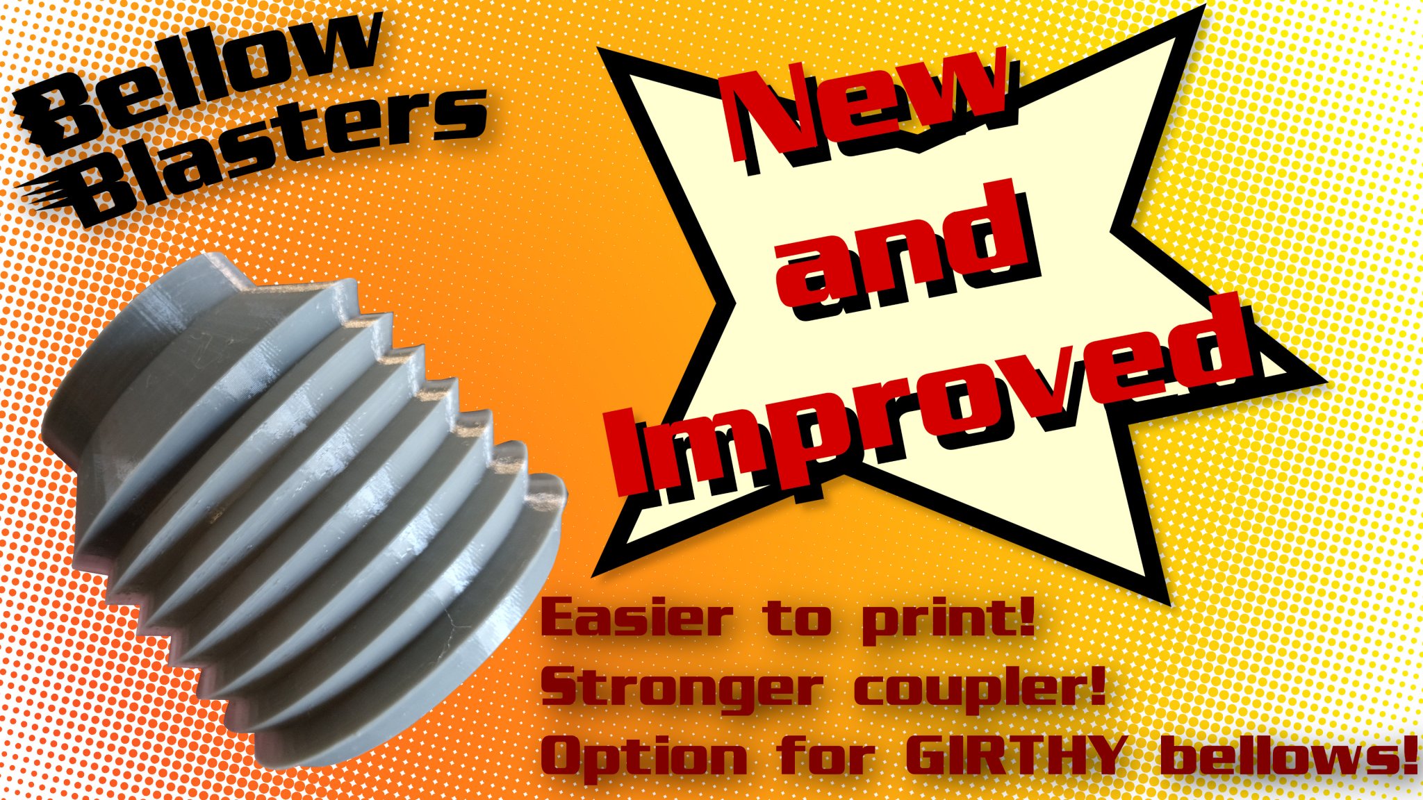 Bellow Blasters Cải Tiến với Thiết Kế Ổn Định Hơn!