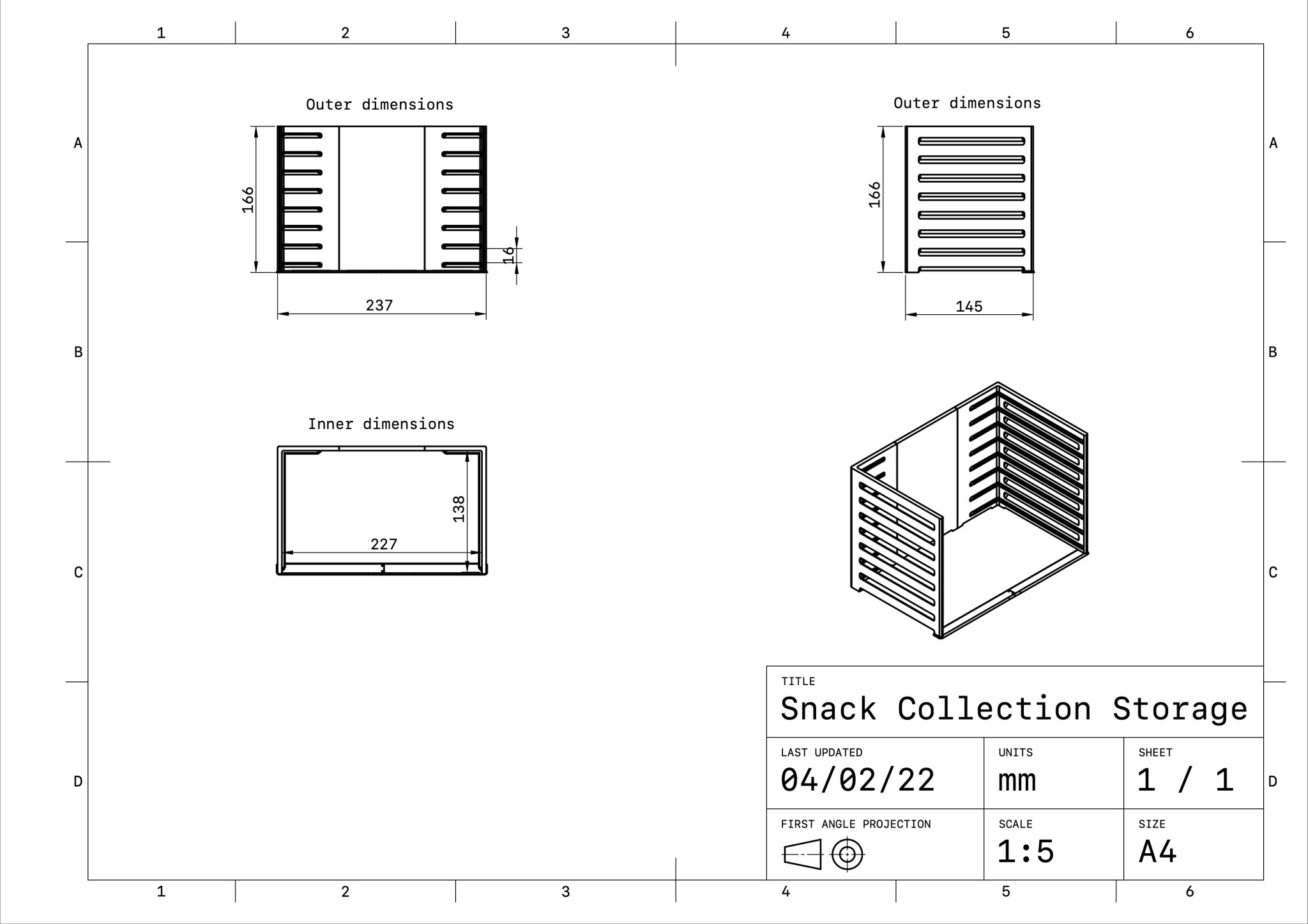 Giá đỡ lưu trữ đĩa cho máy làm bánh Tefal Snack Collection