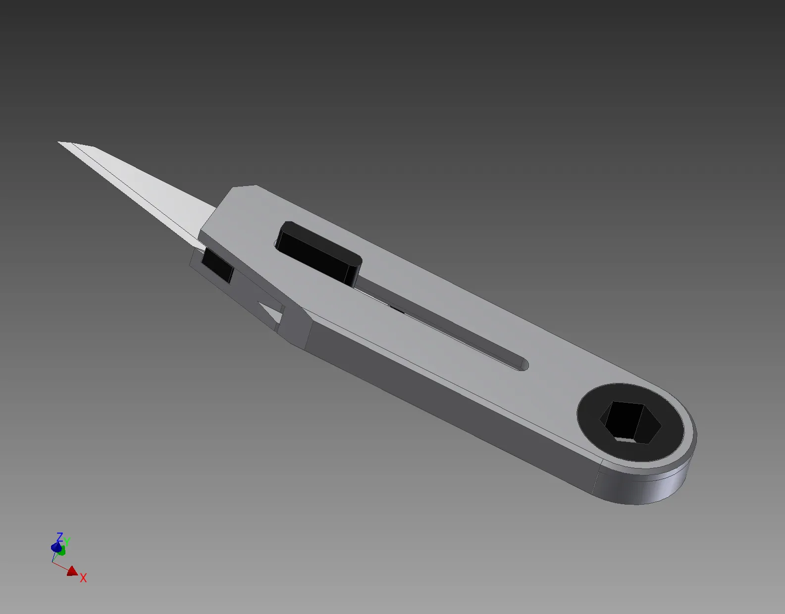 Dao mổ bỏ túi có thể thu vào dành cho lưỡi dao #11