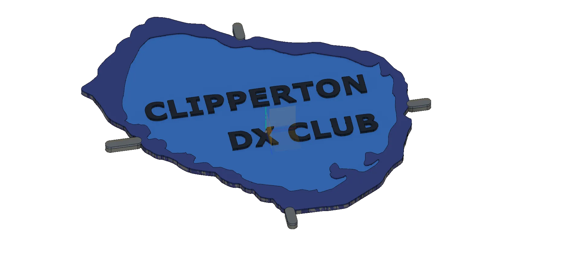 Biểu tượng CLIPPERTON DX CLUB 3 màu