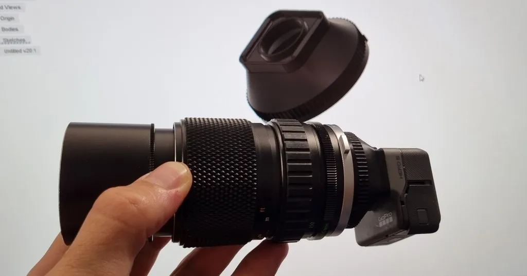 Bộ chuyển đổi ống kính Olympus OM cho Gopro 5/6/7