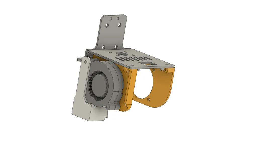 Bộ phận lắp đặt quạt 50mm cho hotend Anycubic I3 Mega