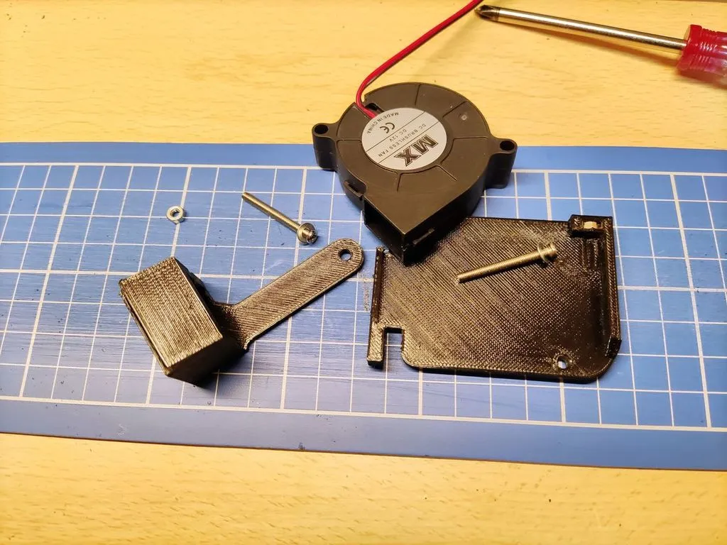 Bộ phận lắp đặt quạt 50mm cho hotend Anycubic I3 Mega