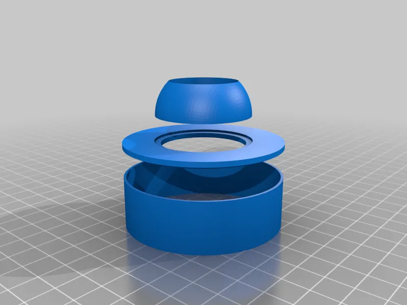 Khôi phục đèn led hỏng thiếu nắp dưới