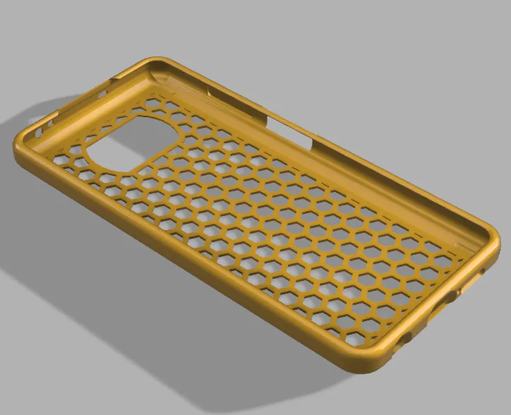 Vỏ bảo vệ Xiaomi Pocophone X3 với cấu trúc tổ ong đẹp mắt