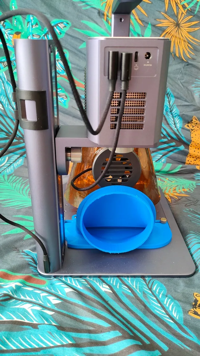 Bộ hút khói LaserPecker 4 100mm cho máy in 3D