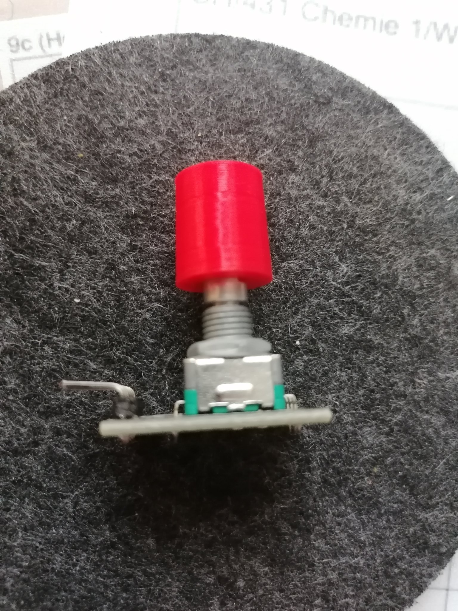 Núm điều chỉnh cho bộ mã hóa quay nhỏ gọn