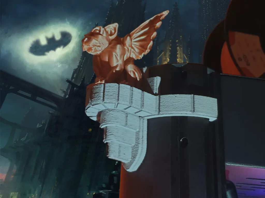 Gargoyle góc cho máy in 3D FLSun SR/QQ-S