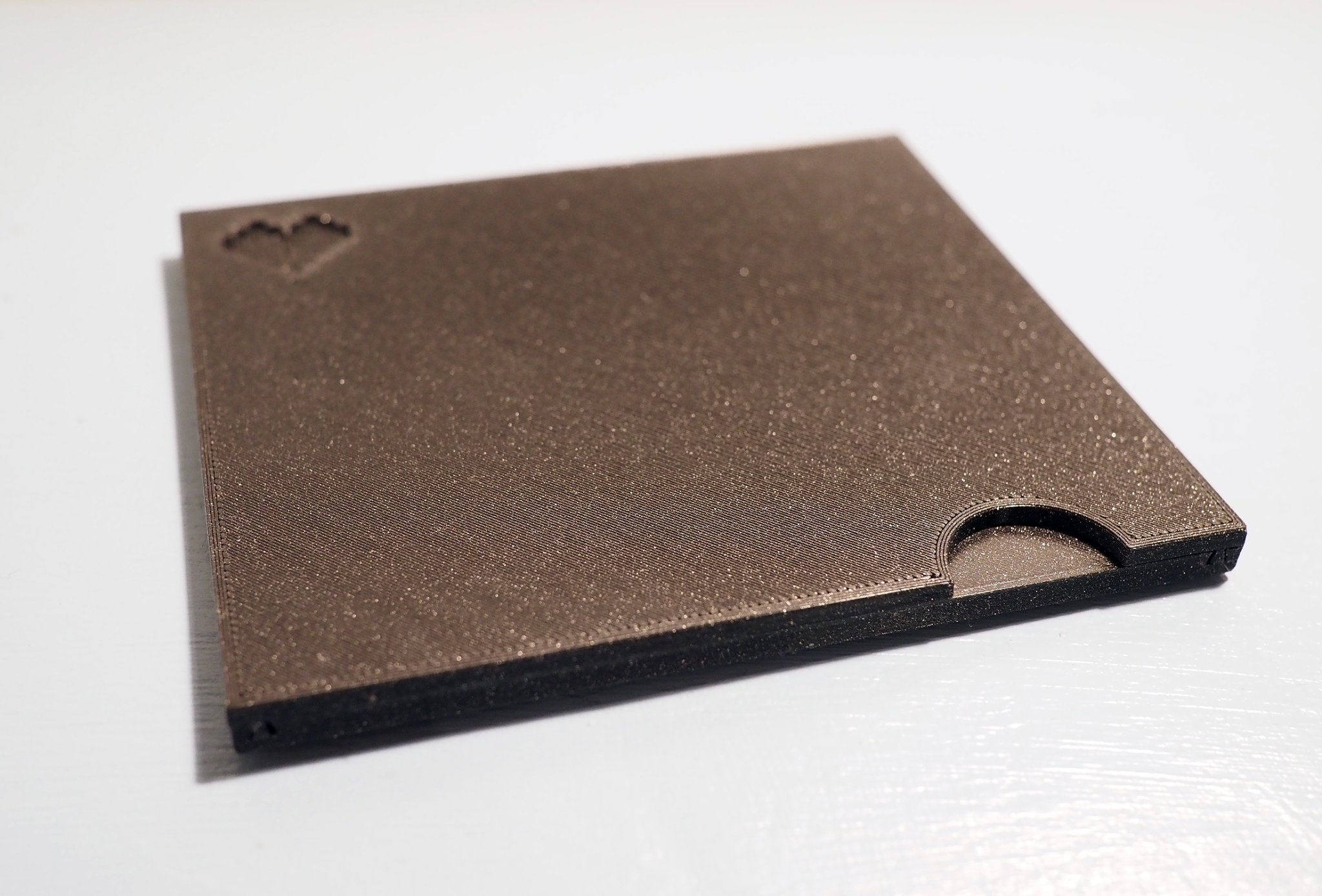 Câu đố trái tim Tetris trong hộp quà