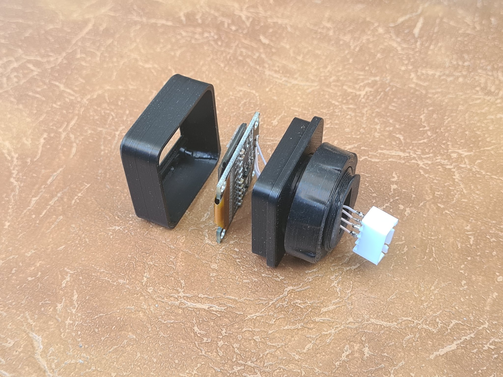 Hộp hiển thị OLED 0.96" lắp đặt trên bảng điều khiển