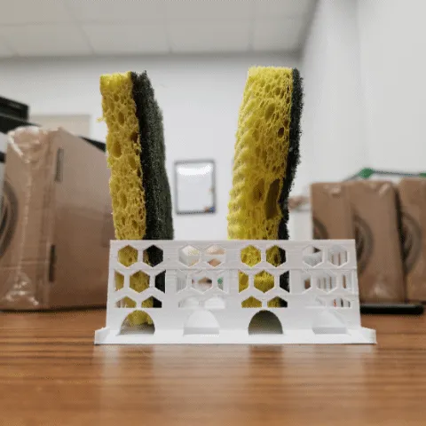 Giá đỡ bọt biển 4x thiết kế hình lục giác