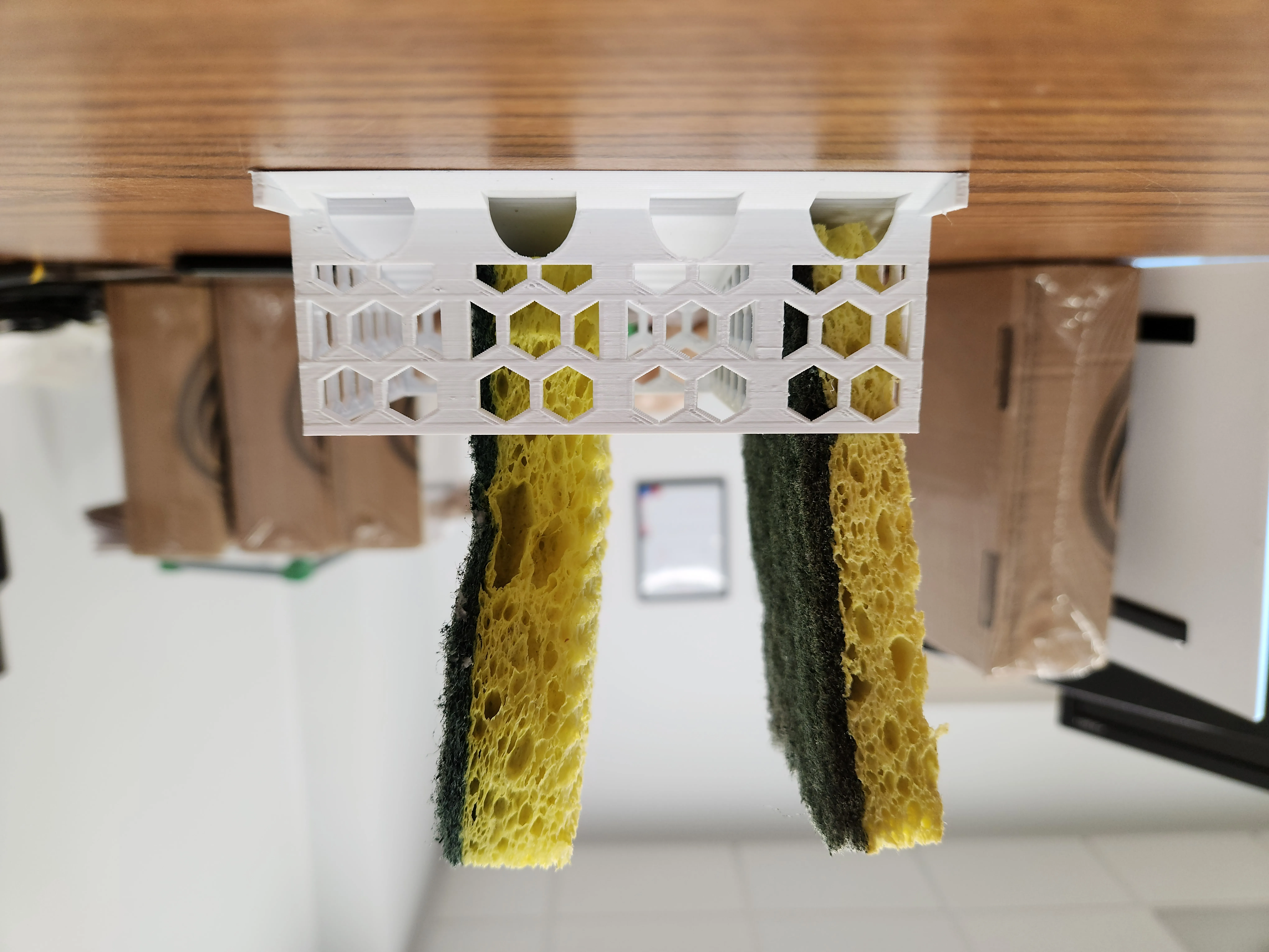 Giá đỡ bọt biển 4x thiết kế hình lục giác