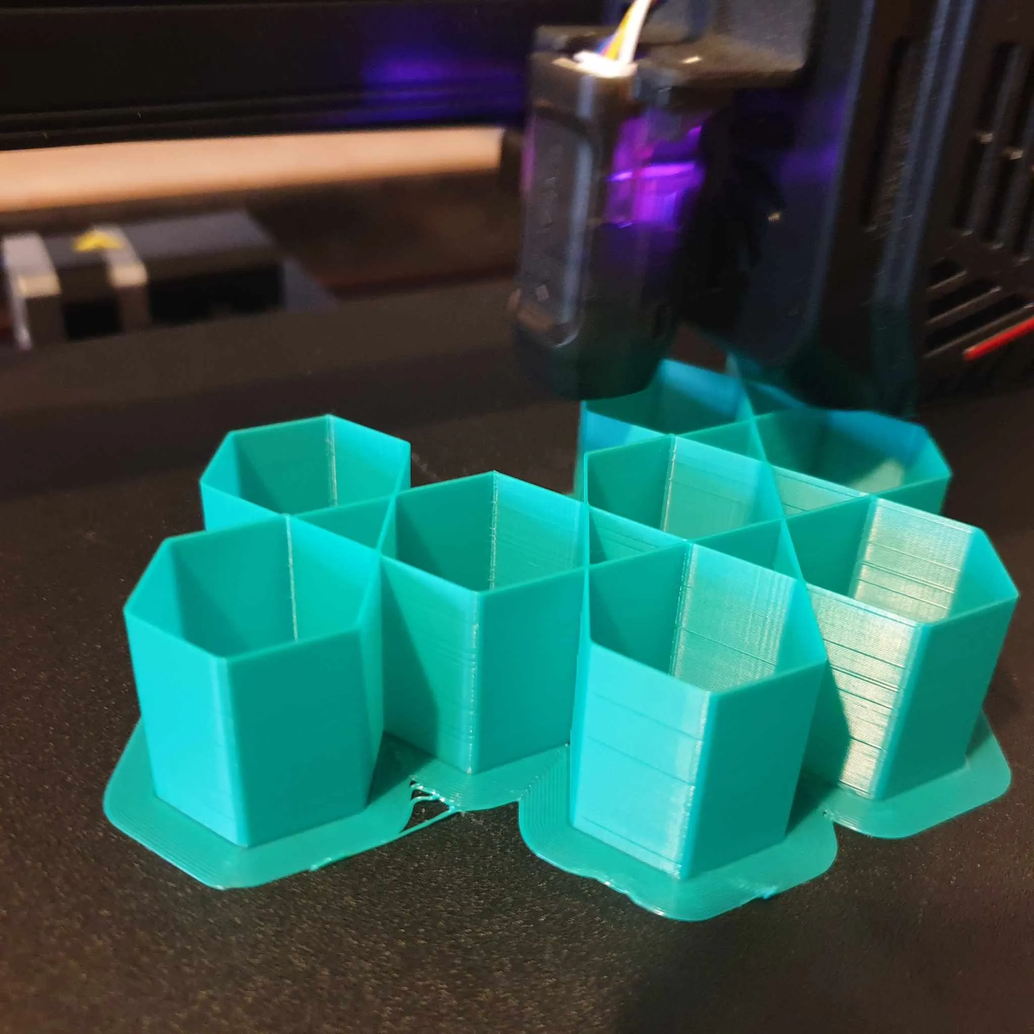 Ống hình lục giác tường đơn cho tôm và cá ẩn náu