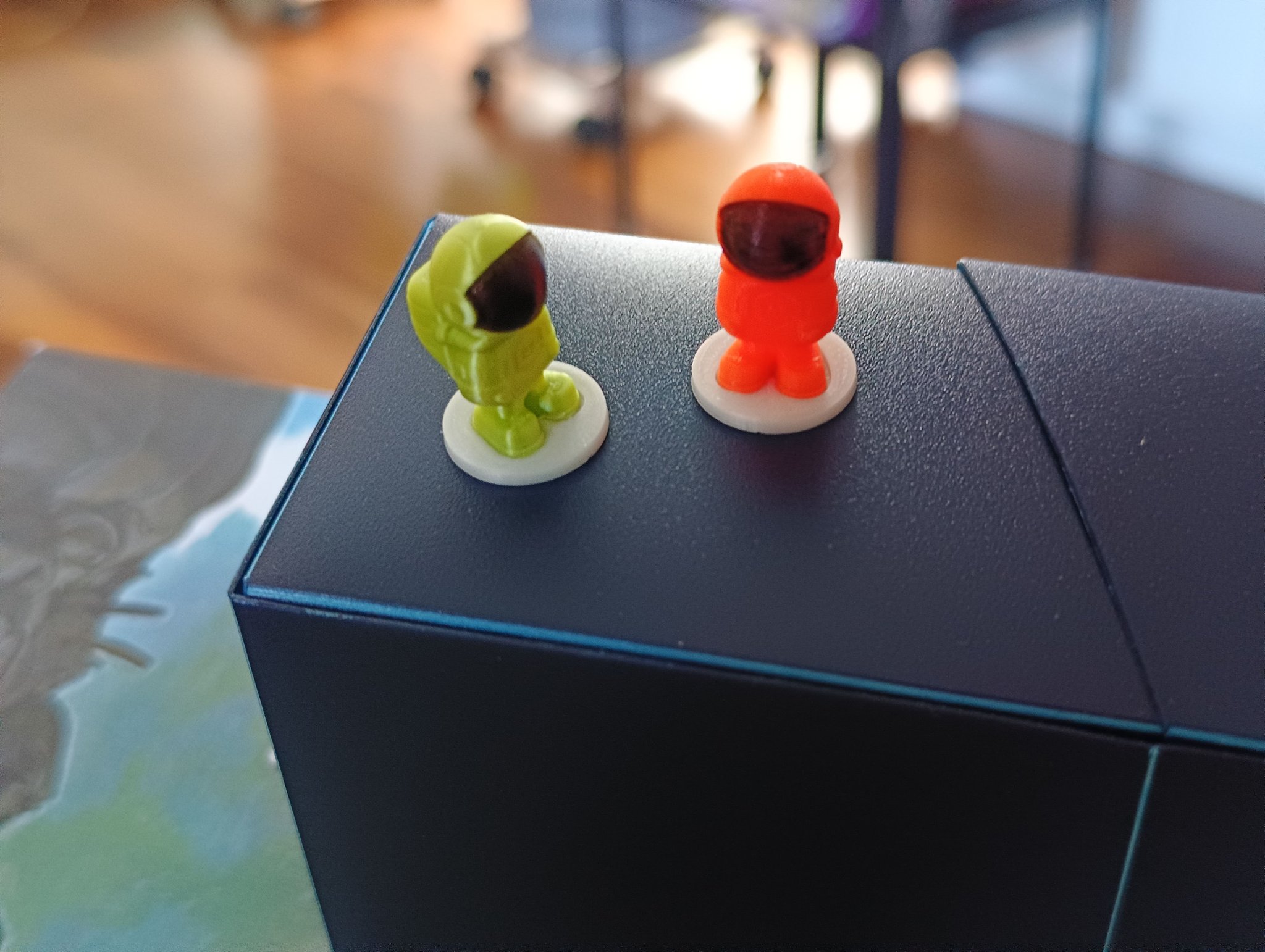 Giá đỡ cho token theo dõi phi hành gia trong Terraforming Mars