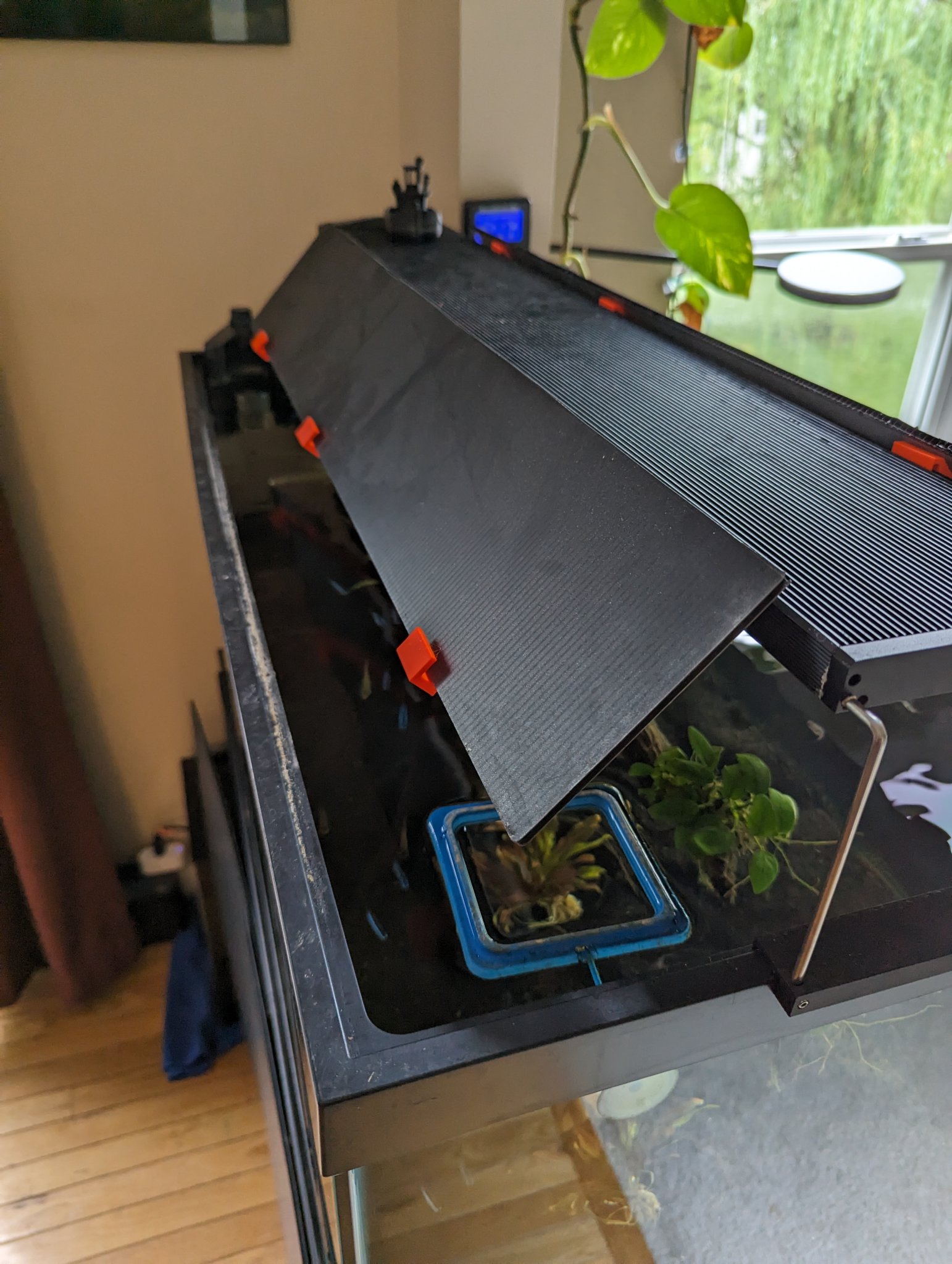 Kẹp chắn sáng DIY cho đèn Chihiros WRGB II 90cm