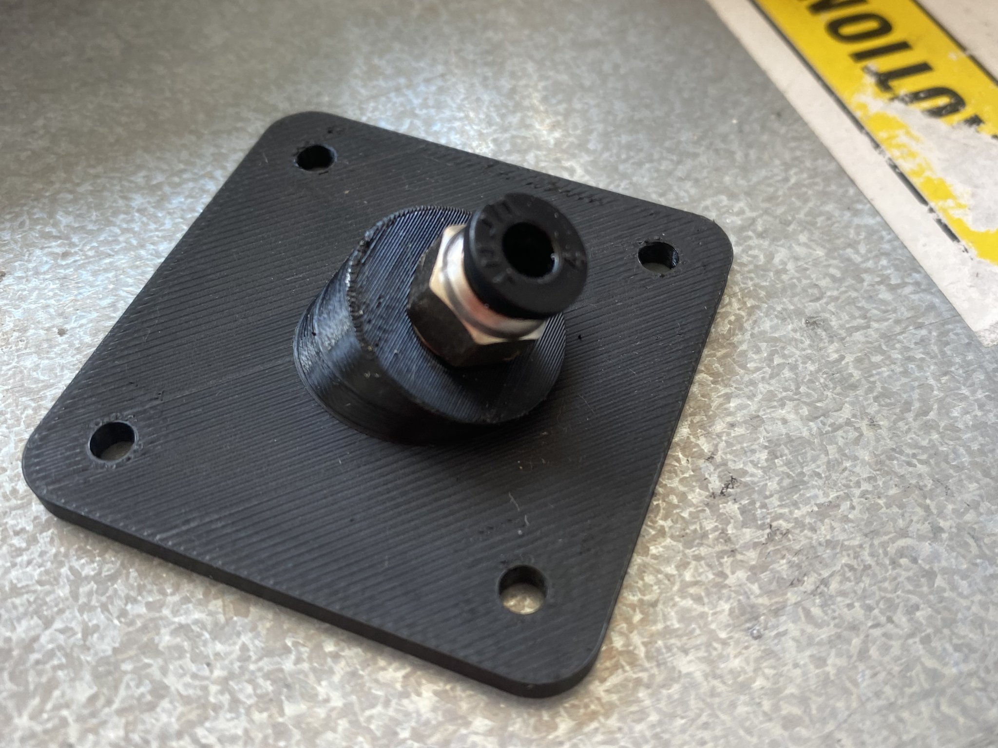 Hướng dẫn ống PTFE nghiêng qua coupler PC4-M10