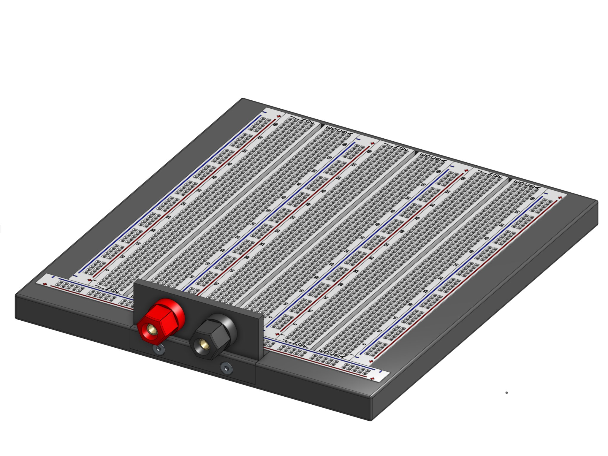 Nền tảng thử nghiệm với giá đỡ breadboard cho ESP32