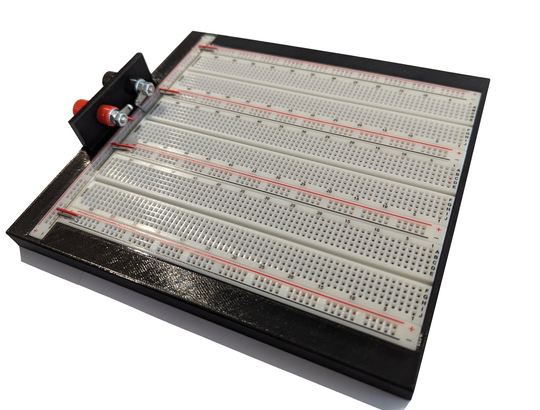 Nền tảng thử nghiệm với giá đỡ breadboard cho ESP32
