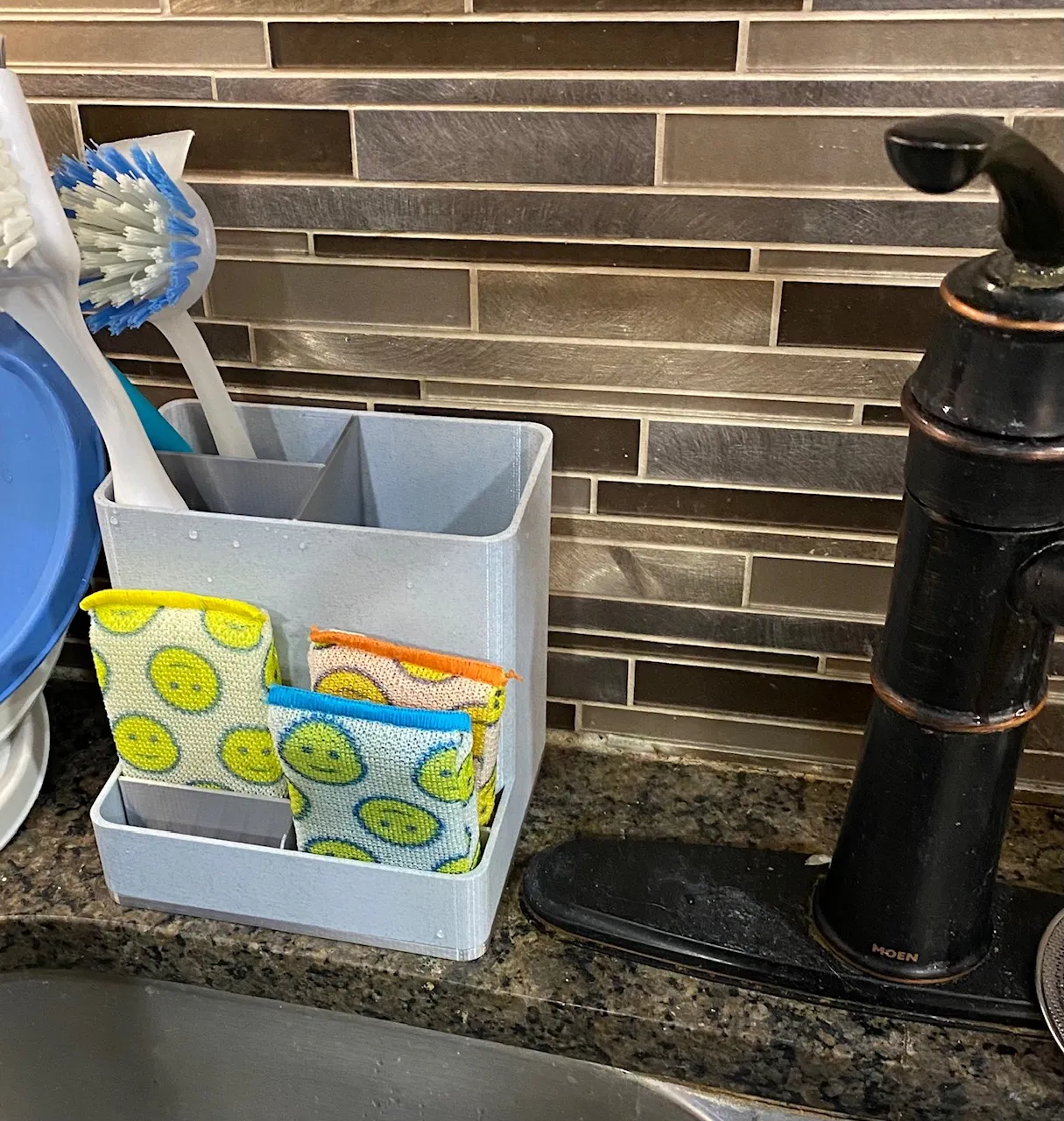 Giá đỡ tổ chức dụng cụ rửa chén cho bồn rửa