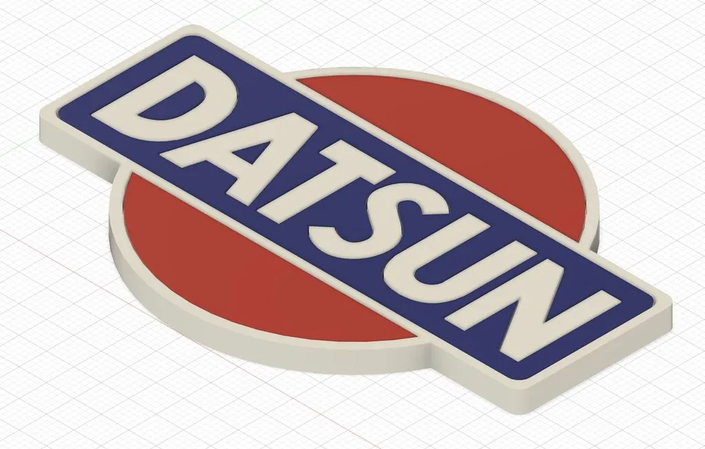 Biểu tượng Datsun - Thiết kế đa phần và đa màu sắc