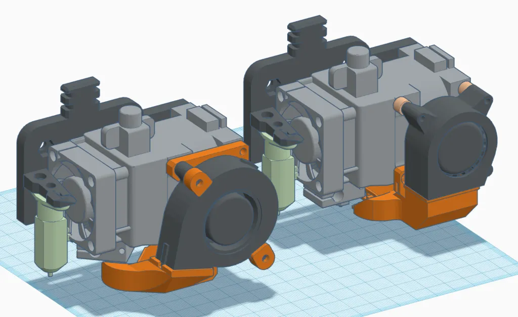 Giá đỡ Hemera mô-đun cho máy in Ender 3 không mất khối lượng x...