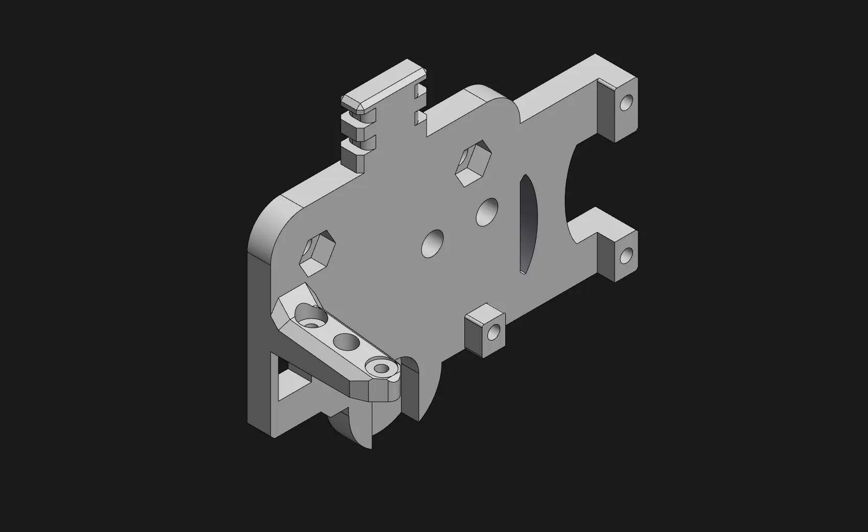 Giá đỡ Hemera V2 cho máy in Ender 3/5