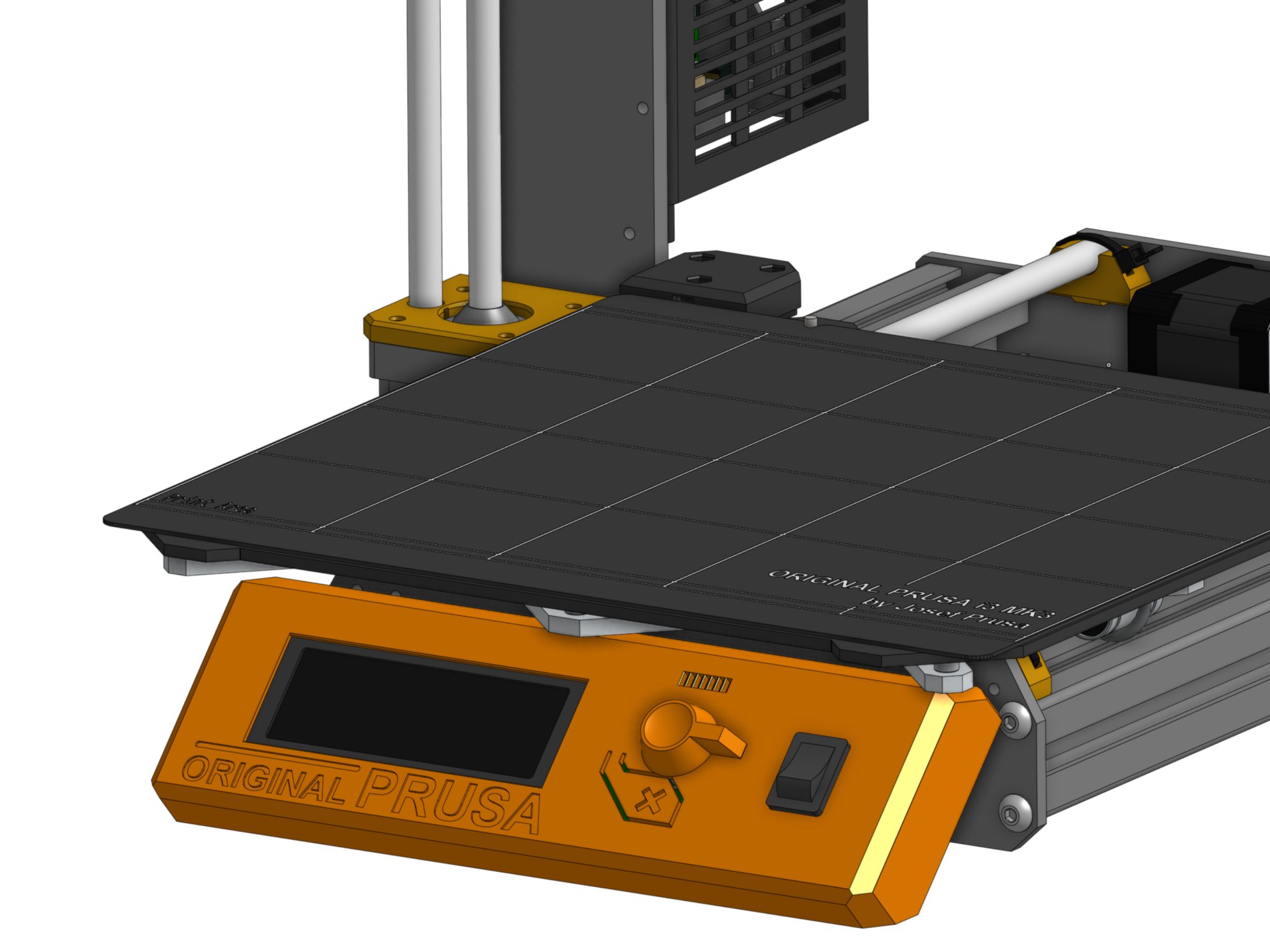 Công tắc nguồn mặt trước cho máy in Prusa MK3