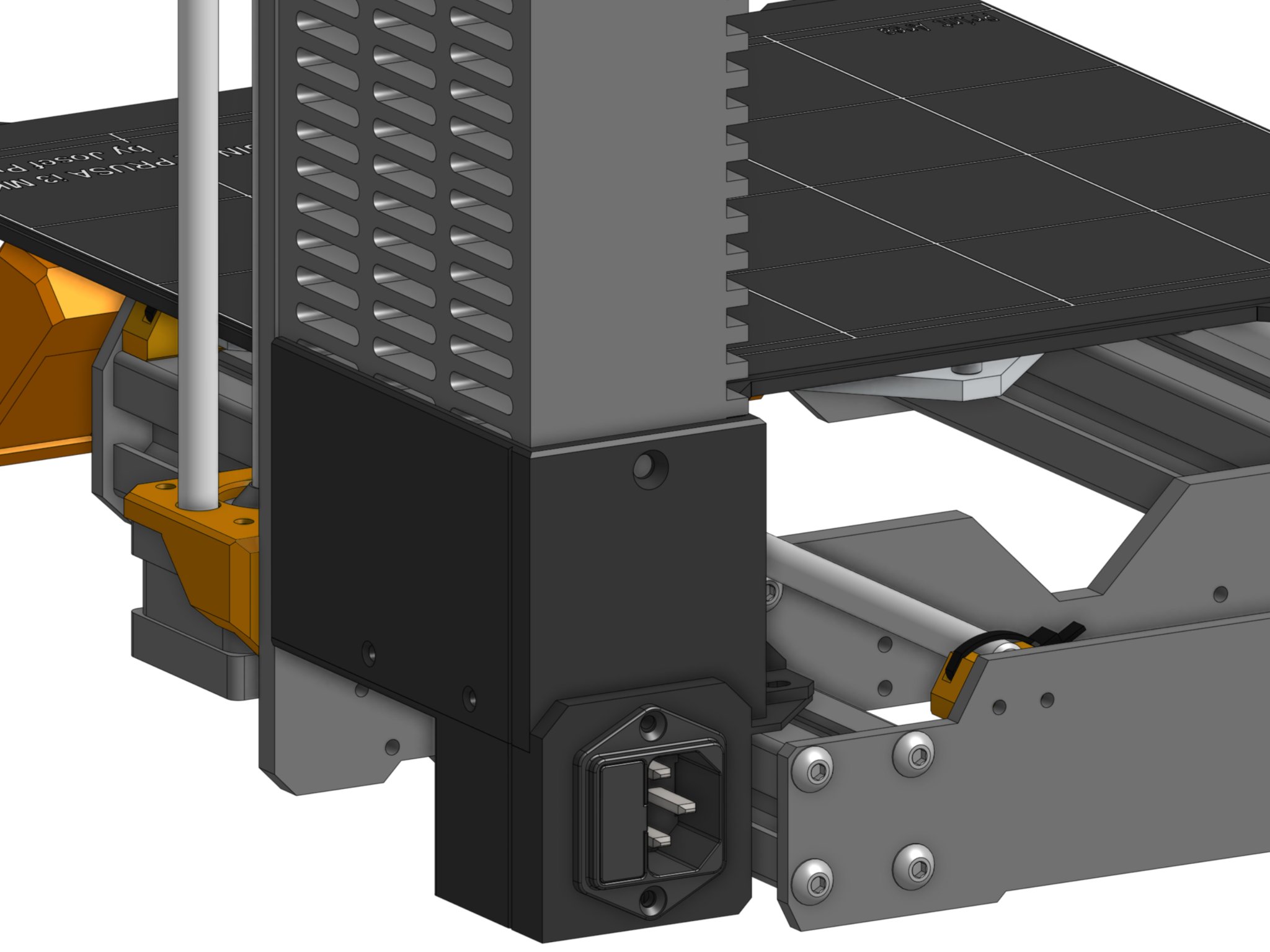 Công tắc nguồn mặt trước cho máy in Prusa MK3