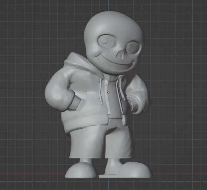 Mô hình nhân vật Sans Amiibo cải tiến từ NebulaNoobs