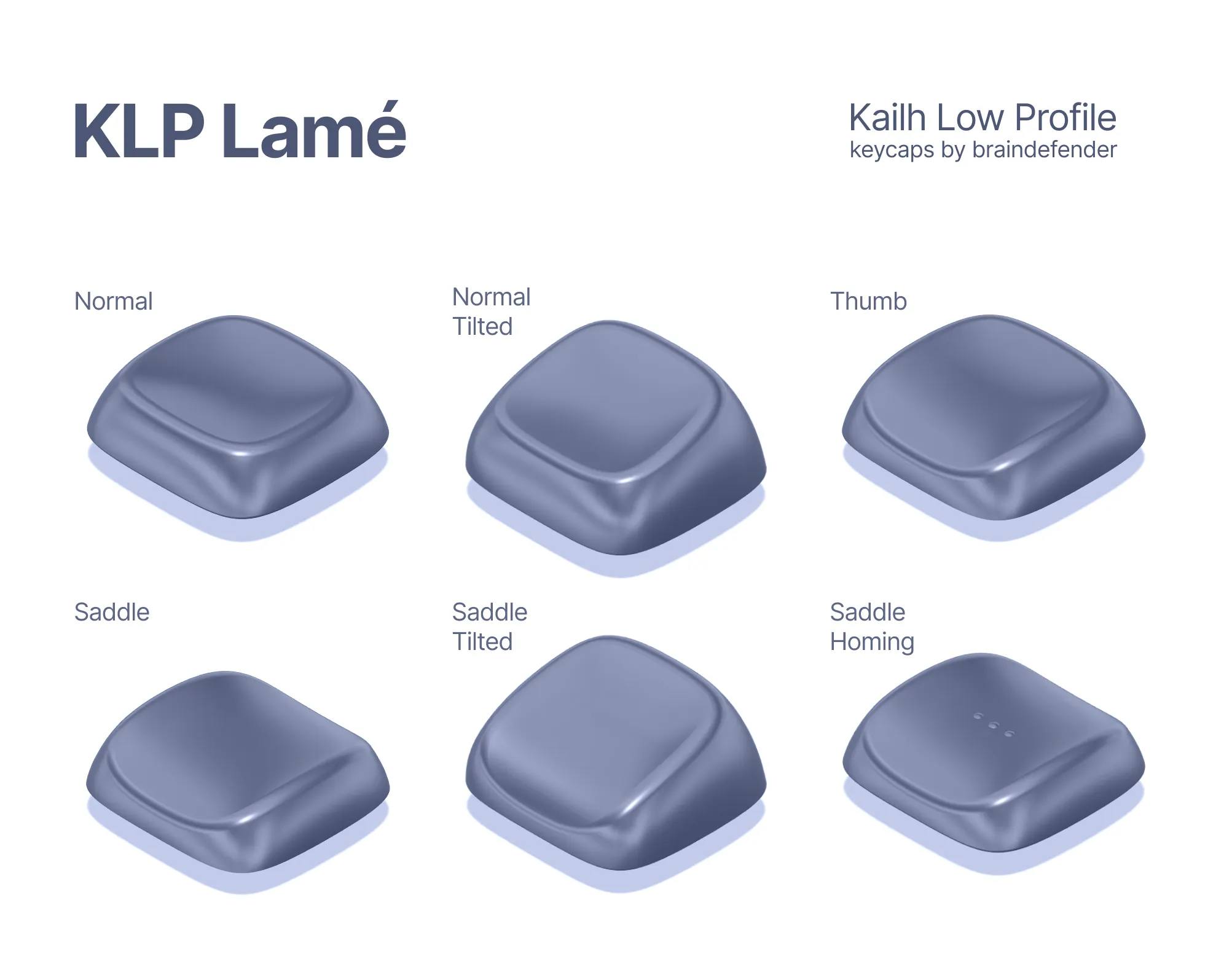 Nắp phím KLP Lame cho công tắc Kailh Low Profile Choc