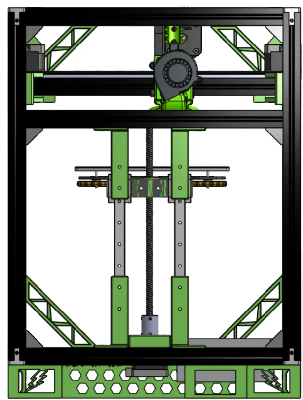 Bộ chuyển đổi CoreXY KP Core V2 cho máy in KP3S