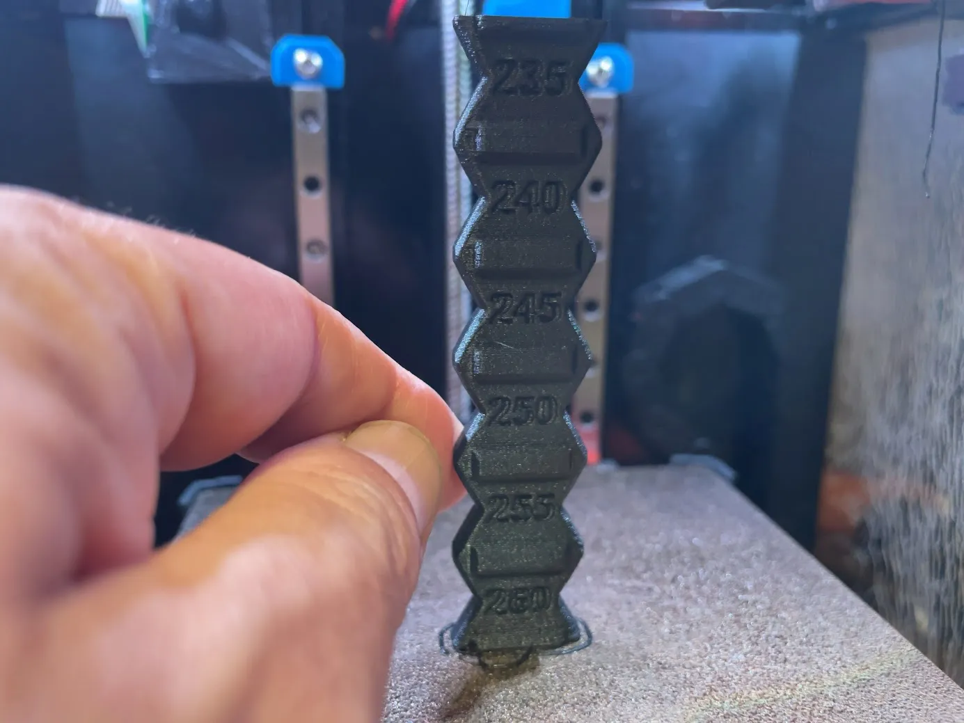 Tháp thử nghiệm sức mạnh liên lớp với nhiệt độ đầu phun...