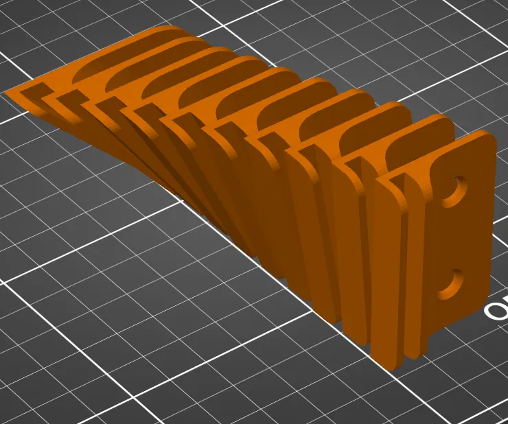 Giá đỡ kệ nghiêng tùy chỉnh cho kệ trượt vào