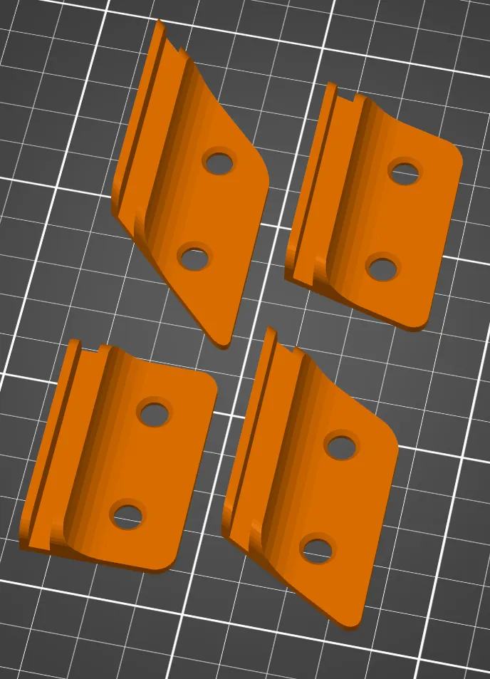 Giá đỡ kệ nghiêng tùy chỉnh cho kệ trượt vào