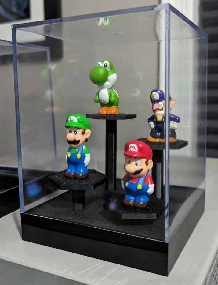 Giá đỡ tầng cho các nhân vật nhỏ 1.5 inch