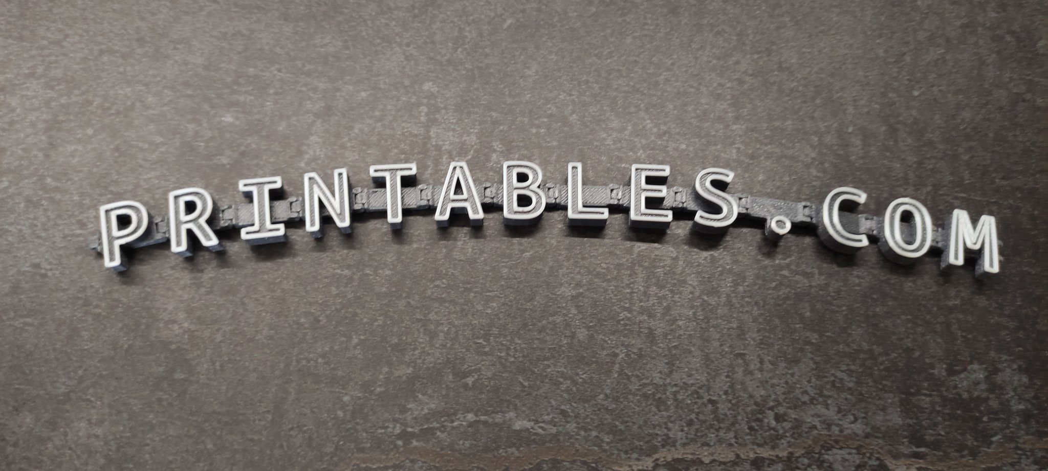 Bảng chữ cái và số hoàn chỉnh có thể điều chỉnh