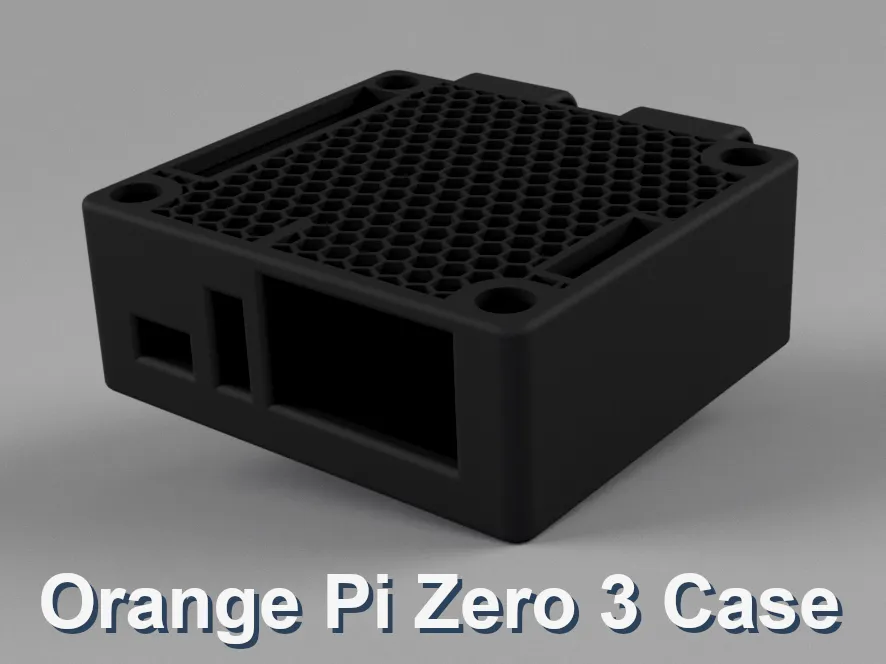 Vỏ cho Orange Pi Zero 3 với thiết kế đơn giản