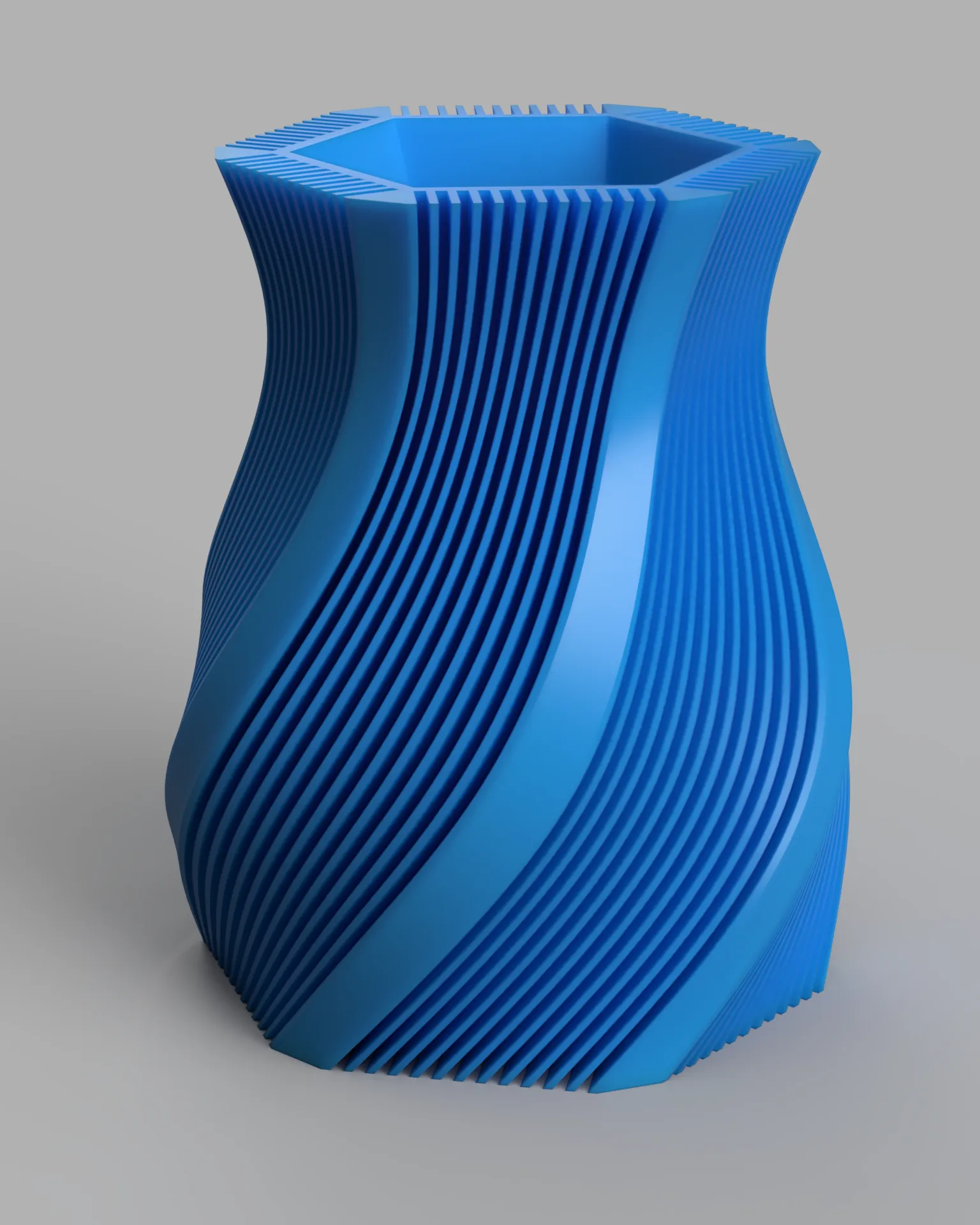 Bình hoa xoắn ốc trang trí nội thất hiện đại