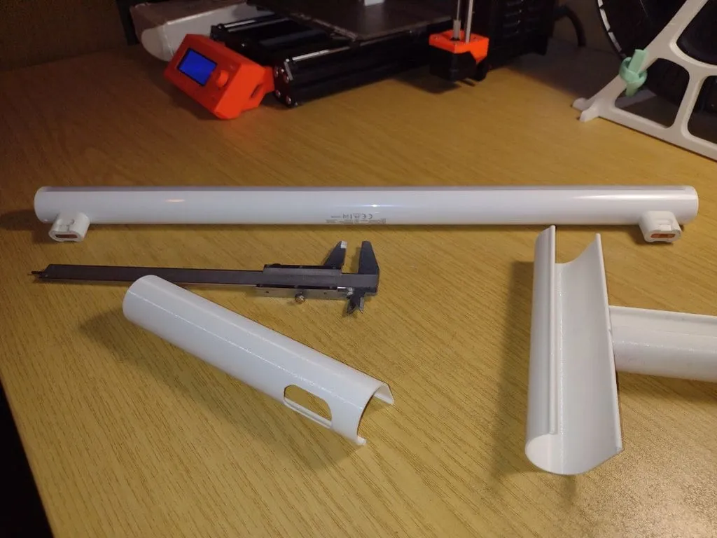 Chao đèn cho ống LED 50cm với chân đế S14s