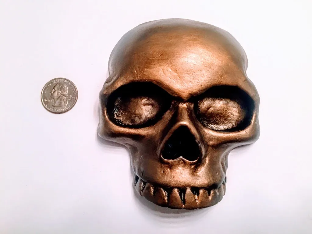 Đầu lâu nhân vật chiến binh trong Warhammer 40k