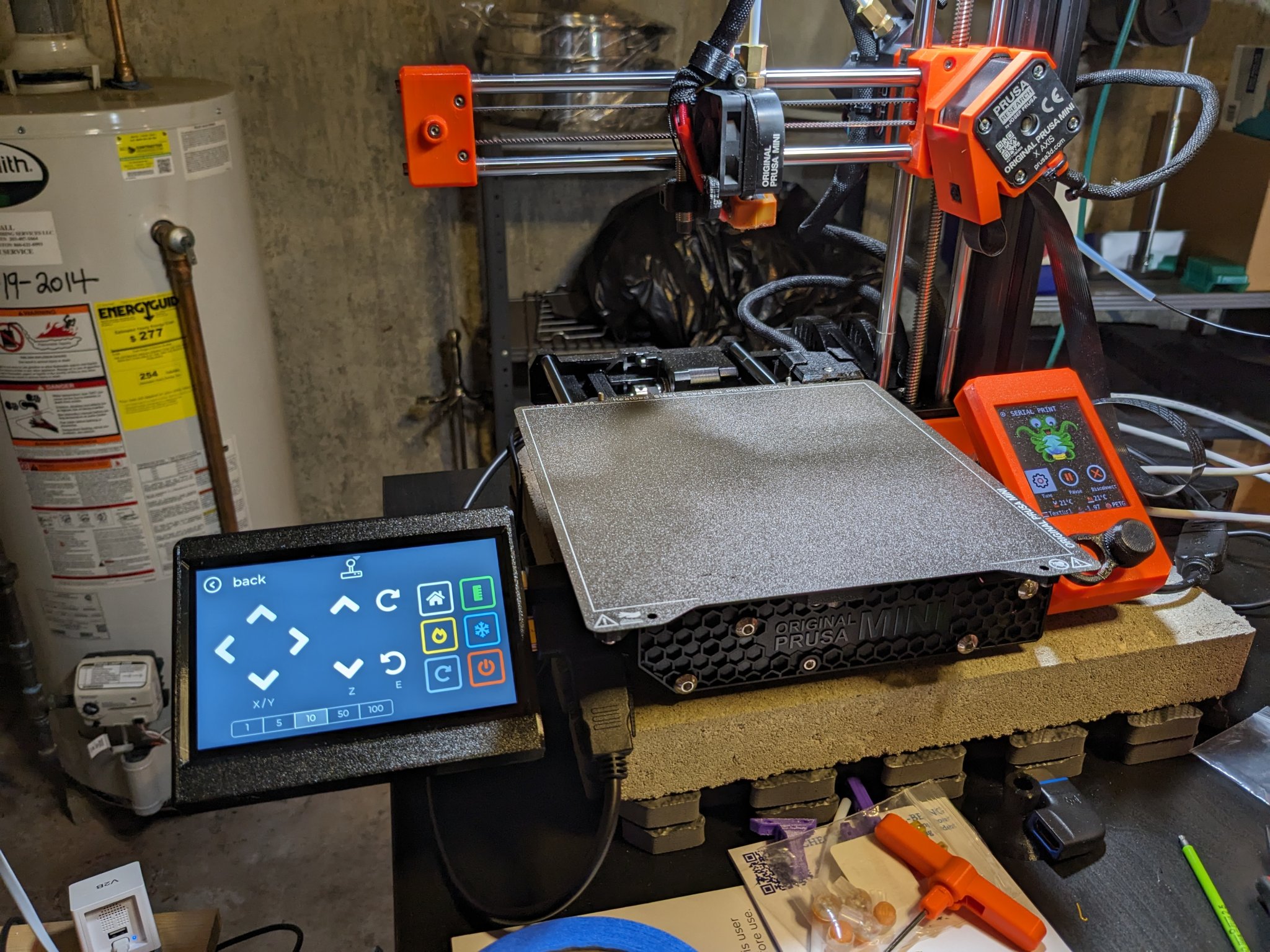 Giá đỡ màn hình cho BigTreeTech HDMI5 và Prusa Mini