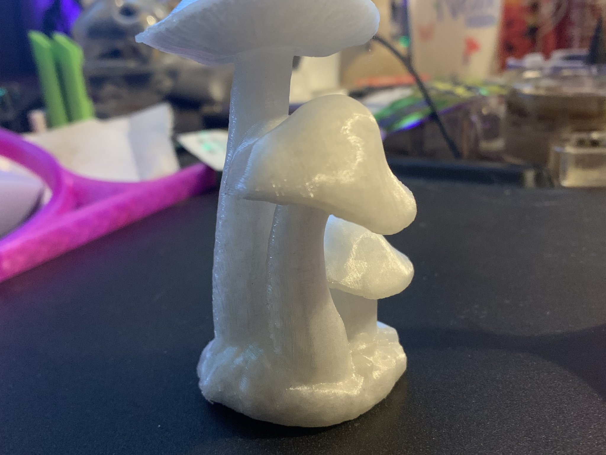 Nấm trang trí từ mô hình quét 3D Artec