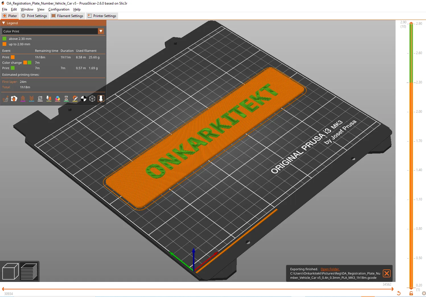 Biển số đăng ký xe tùy chỉnh EU/UK/GB bằng Fusion 360