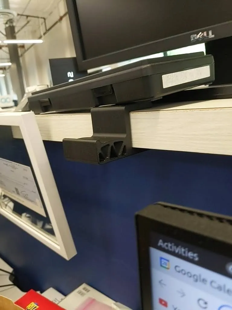 Giá đỡ tai nghe đơn giản cho kệ sách