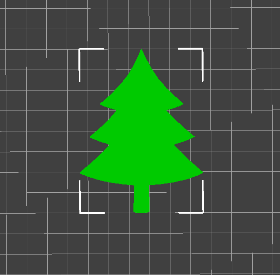 Cây thông Giáng sinh đơn giản 3D